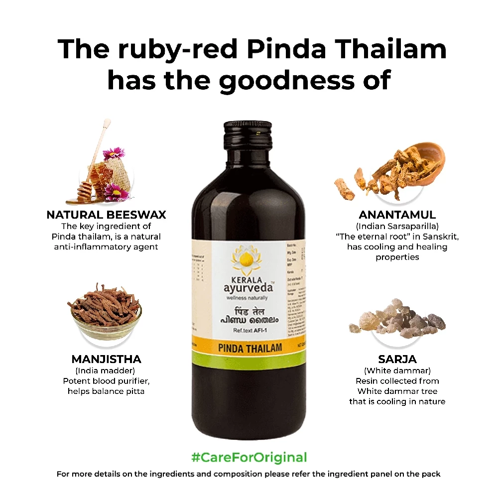 Kerala Ayurveda Pinda Thailam, 450 ml-2.webp